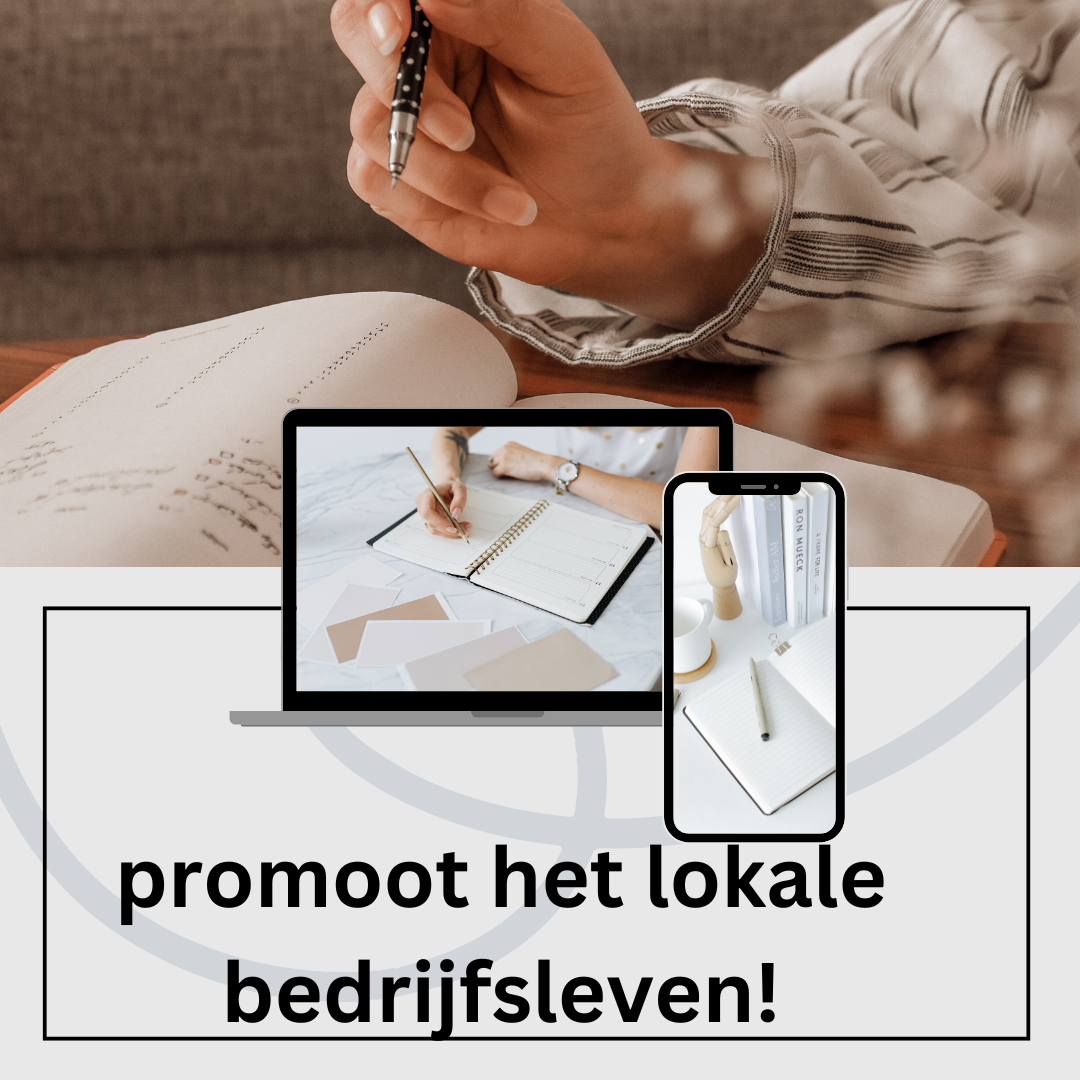 promoot het lokale bedrijfsleven!