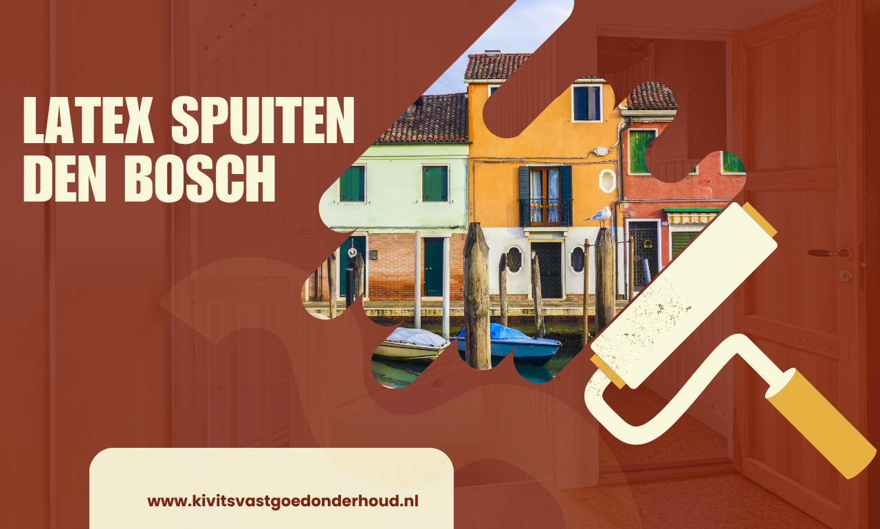 Latex spuiten Den Bosch: strakke muren en plafonds met Kivits Vastgoedonderhoud