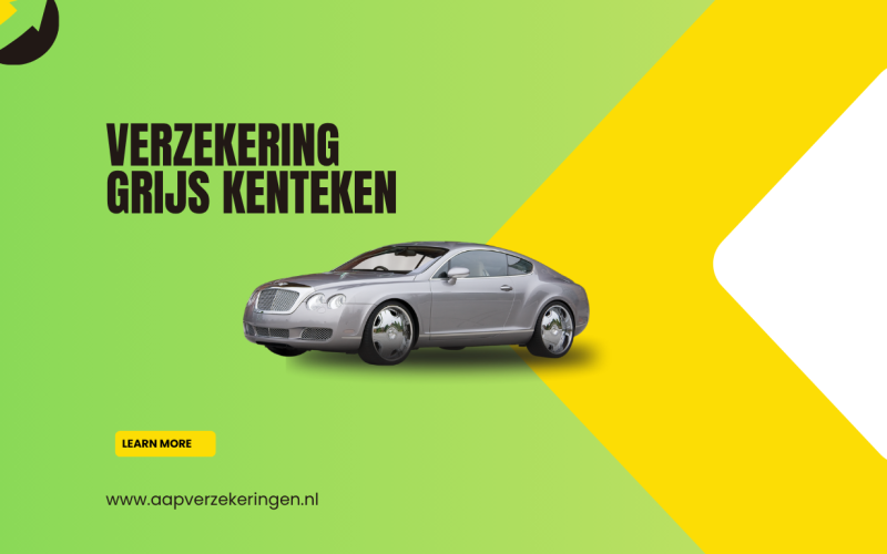 Verzekering Grijs Kenteken: De Slimme Gids voor Ondernemers die Willen Besparen en Zeker Rijden