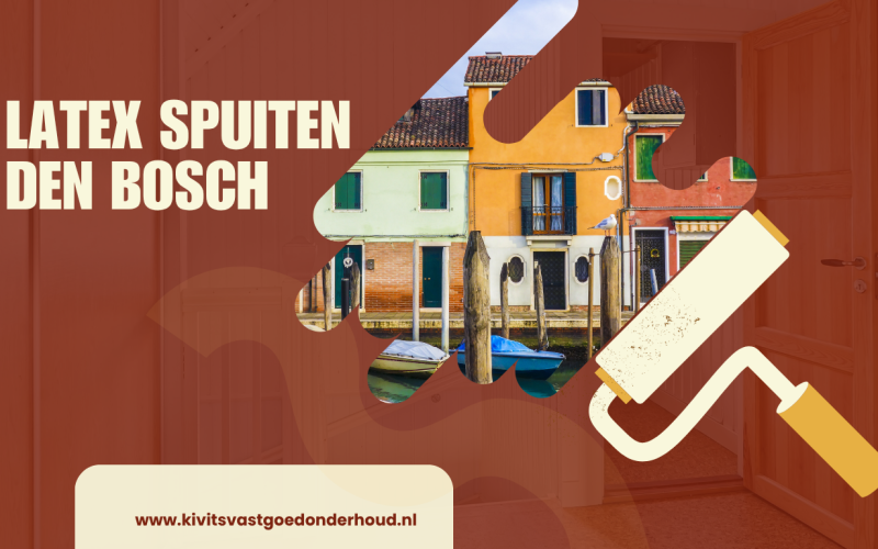 Latex spuiten Den Bosch: strakke muren en plafonds met Kivits Vastgoedonderhoud